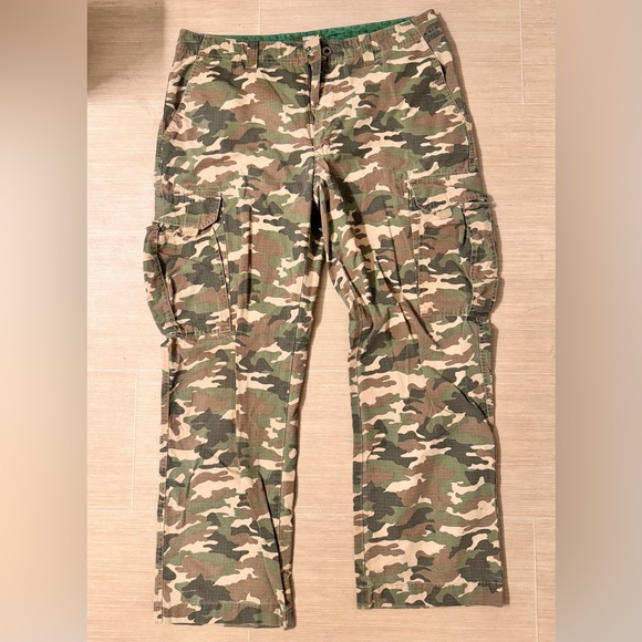 Gander Mountain Other - 100% Cotton Gander Mountain Camouflage Cargo Pants 38x32